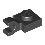 Plate, Modified 1 x 1 with U Clip (Horizontal Grip)