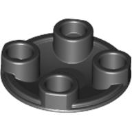 Plate, Round 2 x 2 with Rounded Bottom (Boat Stud)